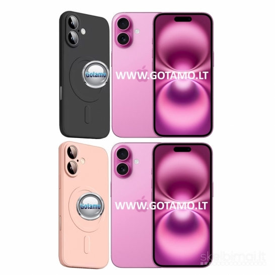 935 MagSafe Matte Plus dėklai nugarėlės Apple iPhone 16 telefonui