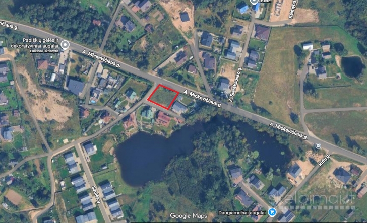 PARDUODAMAS 12.89 a NAMŲ VALDOS SKLYPAS Vilniaus rajone