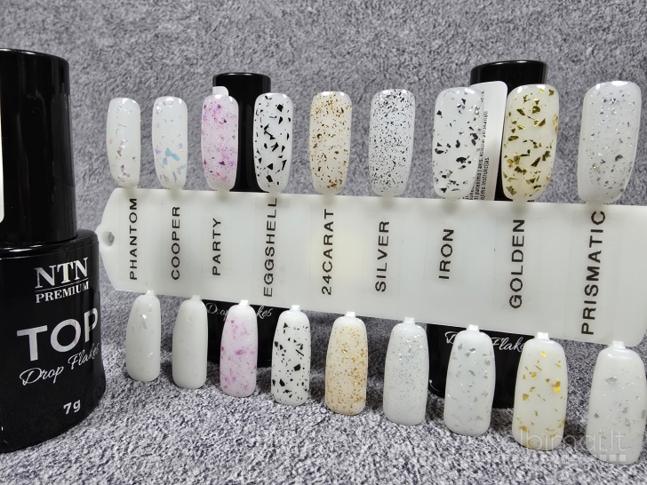 Topas nagams su folijos gabalėliais Ntn Premium