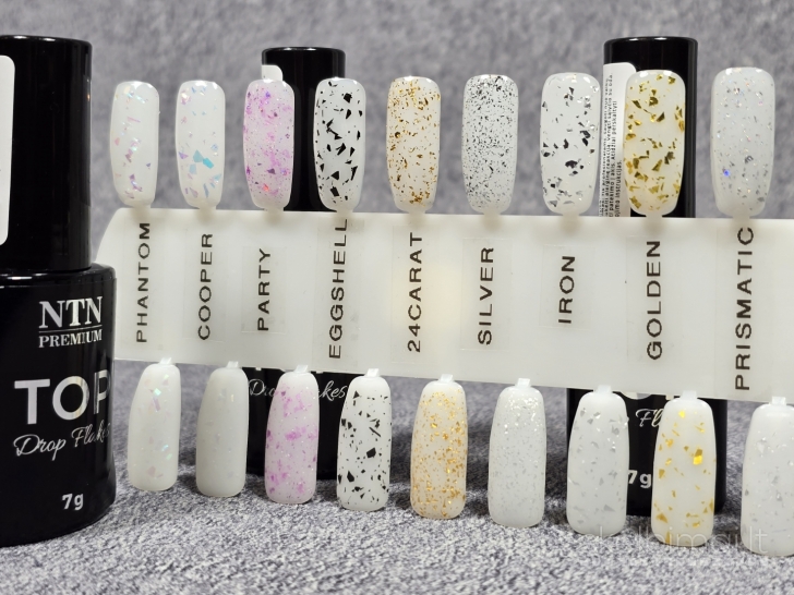 Topas nagams su folijos gabalėliais Ntn Premium