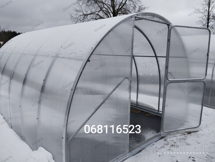 Šiltnamis 3m pločio. Profilis 40x20mm