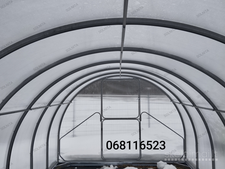 Šiltnamis 3m pločio. Profilis 25x20mm