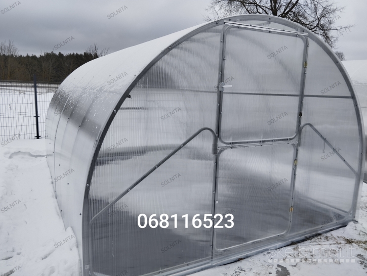 Šiltnamis 3m pločio. Profilis 25x20mm