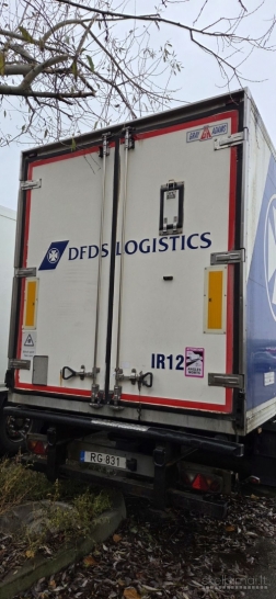 REF puspriekabė  GRAY &ADAMS GA 3B/10 