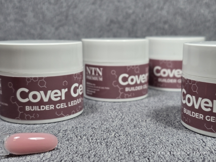 Kietasis gelis nagų priauginimui Ntn Cover 50g