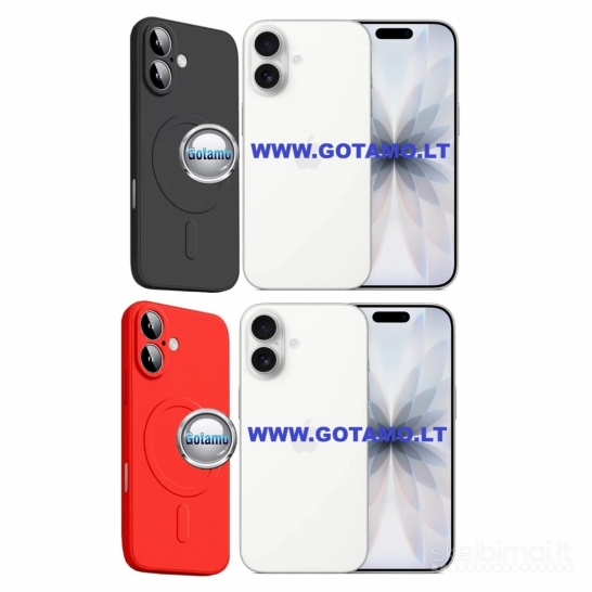 939 MagSafe Matte Plus dėklai nugarėlės Apple iPhone 17 telefonui