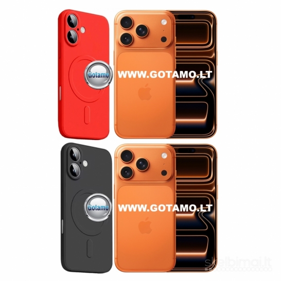 940 MagSafe Matte Plus dėklai nugarėlės Apple iPhone 17 Pro telefonui