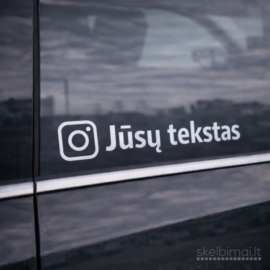 Soc. tinklų lipdukai automobiliams -  Lipdukai24.lt