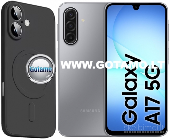 942 MagSafe Matte Plus dėklai nugarėlės Samsung Galaxy A17 telefonui