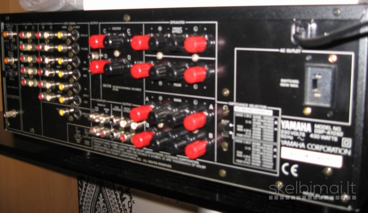 YAMAHA DSP-A1092 amplifier. 7.2 channels. 20kg. Aukštos klasės. Naujas.
