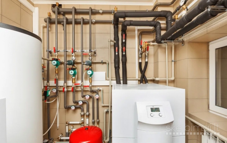 Katilų montavimas Vilniuje