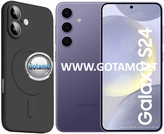 944 MagSafe Matte Plus dėklai nugarėlės Samsung Galaxy S24 telefonui