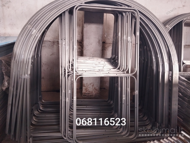 Šiltnamis 2,10m pločio. Profilis 25x20mm