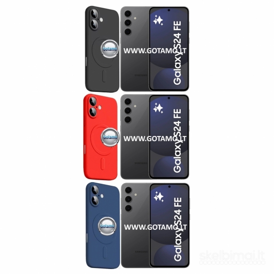 945 MagSafe Matte Plus dėklai nugarėlės Samsung Galaxy S24 FE telefonui