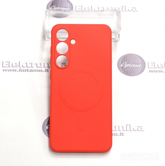 945 MagSafe Matte Plus dėklai nugarėlės Samsung Galaxy S24 FE telefonui