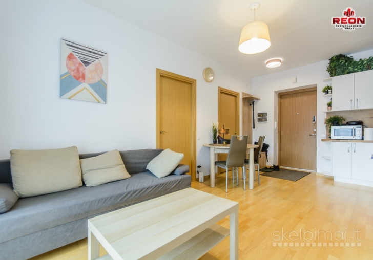 ĮRENGTAS 2 KAMBARIŲ BUTAS PAŠILAIČIUOSE SU AUTONOMINIU ŠILDYMU!