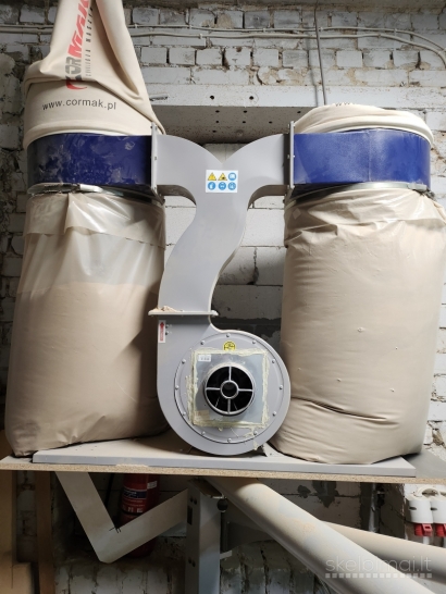 Parduodama medžio apdirbimo įranga