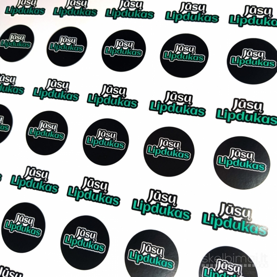 Spausdinti lipdukai tavo verslui! -  Lipdukai24.lt