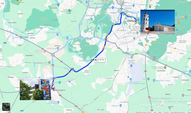 Parduodamas šviesus 23 kv.m "Bauhaus Mini Loftas" Kirtimų g.