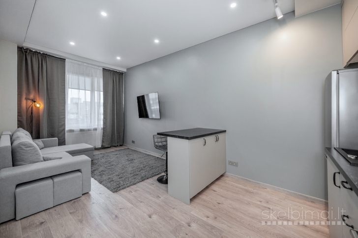 Parduodamas šviesus 23 kv.m "Bauhaus Mini Loftas" Kirtimų g.