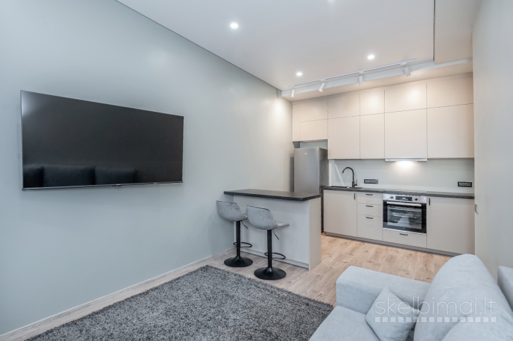 Parduodamas šviesus 23 kv.m "Bauhaus Mini Loftas" Kirtimų g.