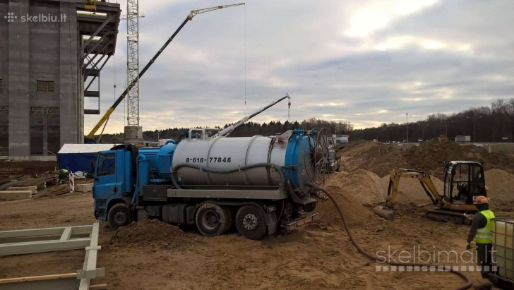 1nuotekų Išvežimas, plovimas Kaunas Kauno raj.