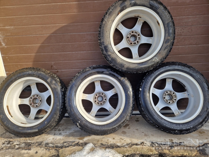 R18 ratlankiai Ronal R42 (Opel Antara) su zieminemis padangomis