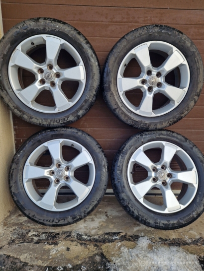 Originalūs Opel Antara R18 ratlankiai su vasarinėmis padangomis