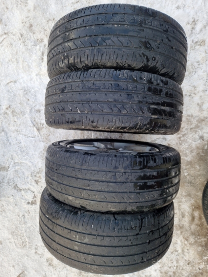 Originalūs Opel Antara R18 ratlankiai su vasarinėmis padangomis