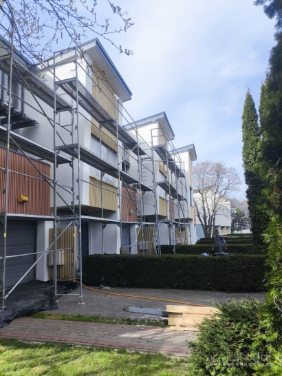 Stogų, fasadų plovimas, dažymas