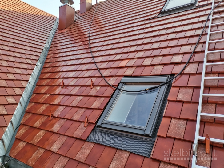 Stogų, trinkelių valymas, plovimas