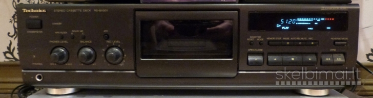 TECHNICS RS-BX501 Stereo Cassette Deck. Auto Reverse. Made in Japan.