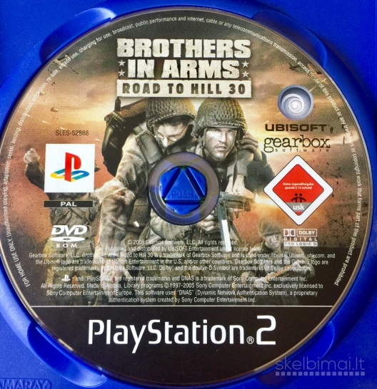 PS2 Originalūs Žaidimai