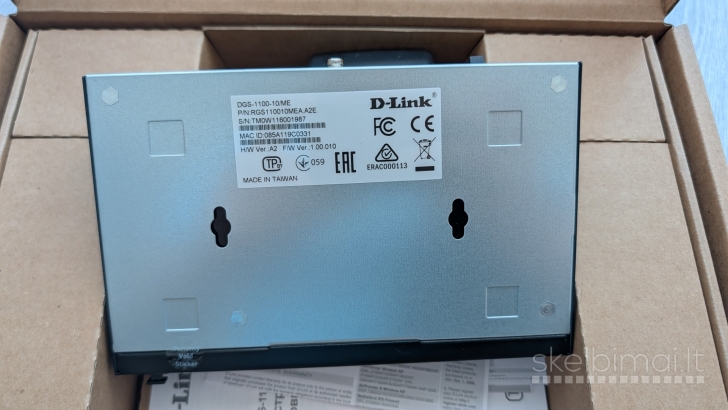 D-Link DGS-1100-10/ME L2 Metro Managed / Fanless