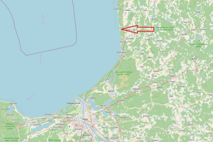 Sklypai Latvijos pajūryje