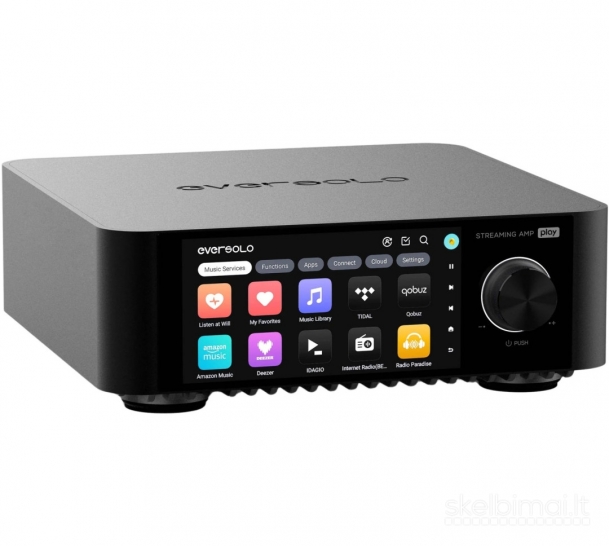 Eversolo Play – aukštos klasės viskas viename stiprintuvas