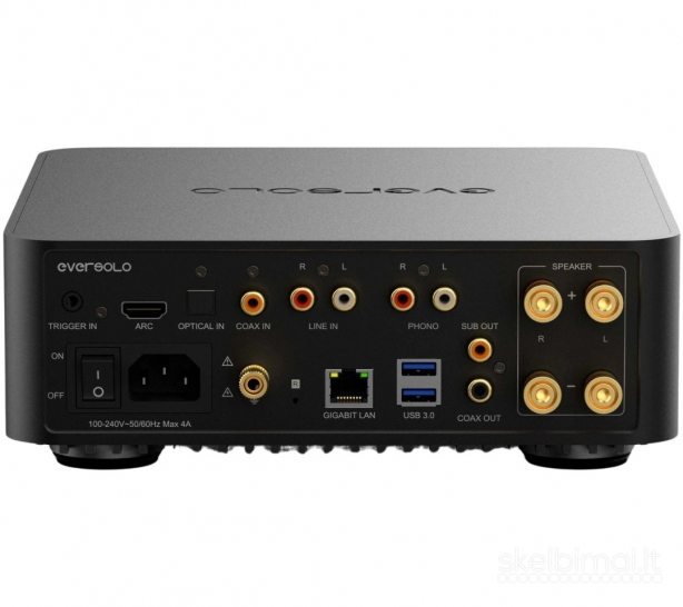 Eversolo Play – aukštos klasės viskas viename stiprintuvas