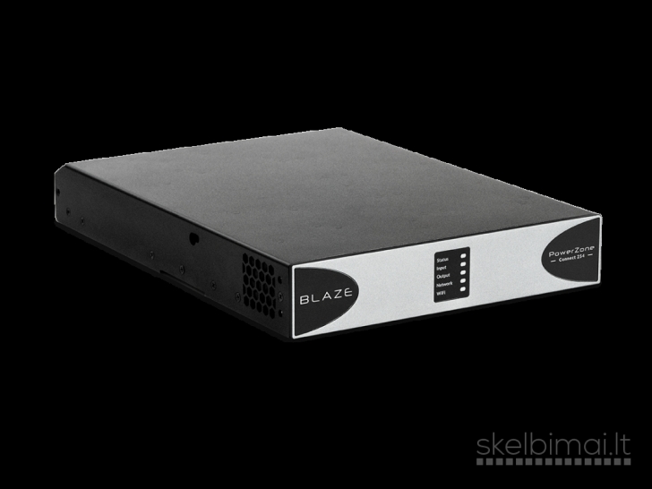 Blaze Audio PowerZone™ Connect 254 – D-Klasės keturių kanalų galios stiprintuvas