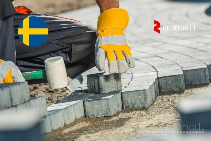 Trinkelių klojėjai – darbas Švedijoje (2033)