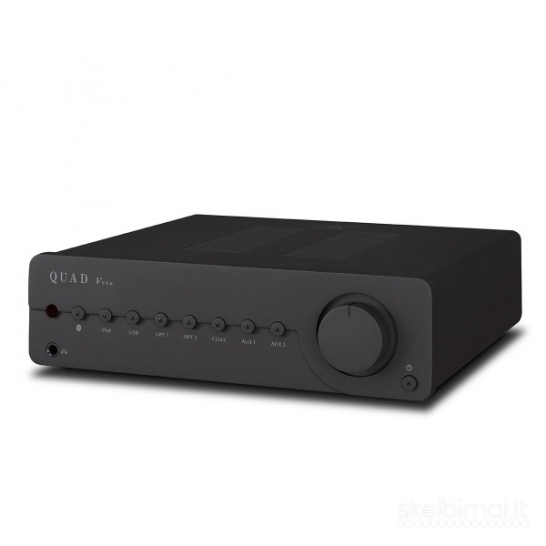 QUAD Vena Integruotas stiprintuvas su skaitmeniniais įėjimais ir Bluetooth