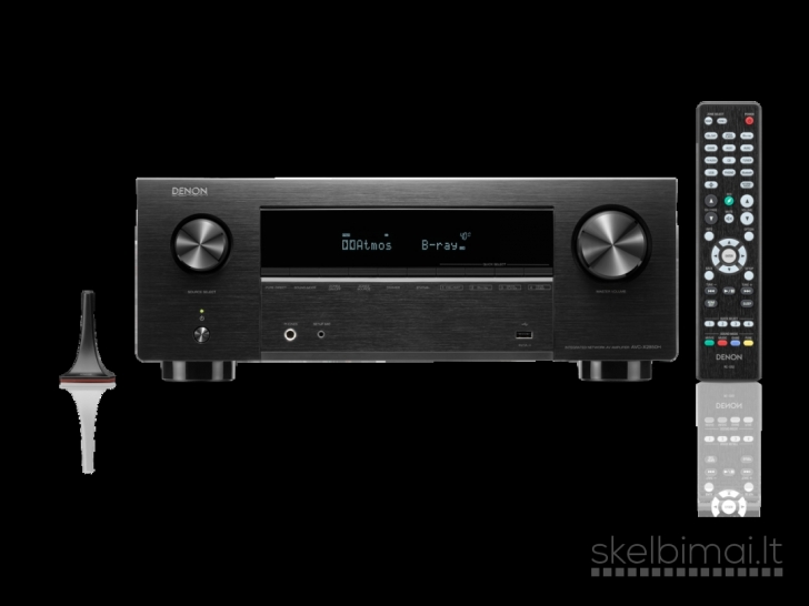 Denon AVC-X2850H – modernus 7.2 kanalų AV stiprintuvas