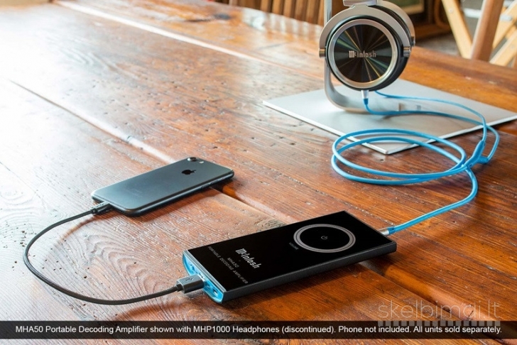 McIntosh MHA50 - nešiojamas skaitmeninis-analoginis keitiklis 