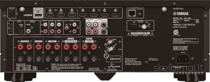 Yamaha RX-A2A 7.2 AV Resyveris- Stiprintuvas
