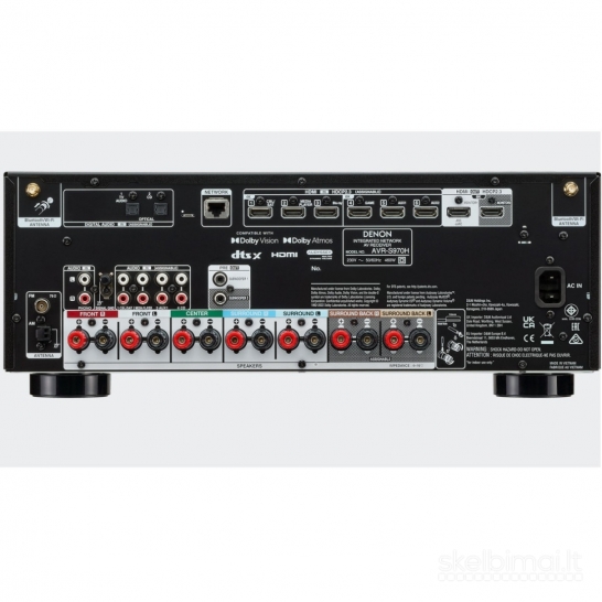 Denon AVR-S970H 7.2 Kanalų AV imtuvas - stiprintuvas