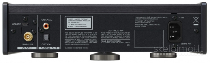 TEAC PD-505T - aukštos klasės CD grotuvas