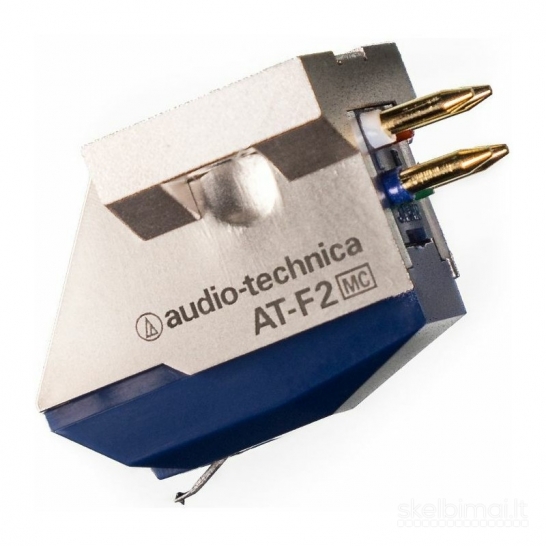 Audio-Technica AT-F2 Galvutės kartridžas plokštelų grotuvui ar patefonui