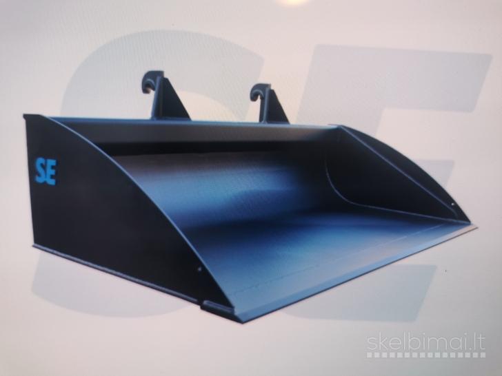 Kaušai ekskavatoriams, mini ekskavatoriams, greitosios jungtys.