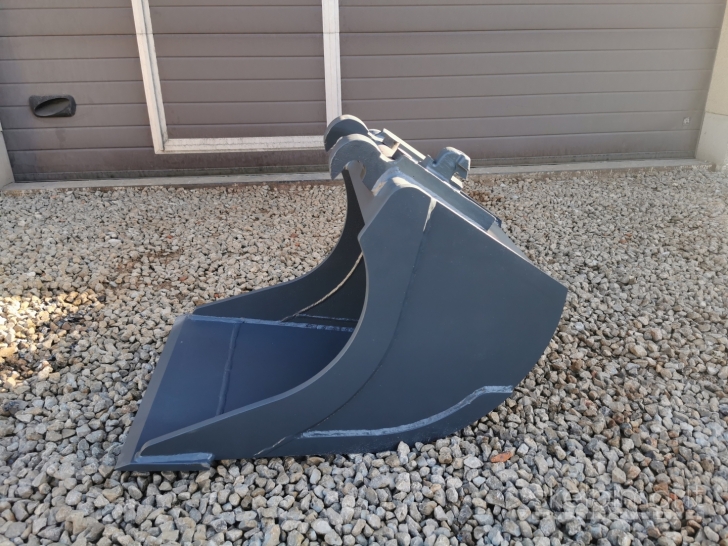 Greitosios jungtys ekskavatoriams, kaušai