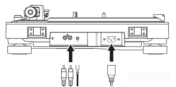 Audio-Technica AT-LP140XP Profesionalus Direct Drive Patefonas
