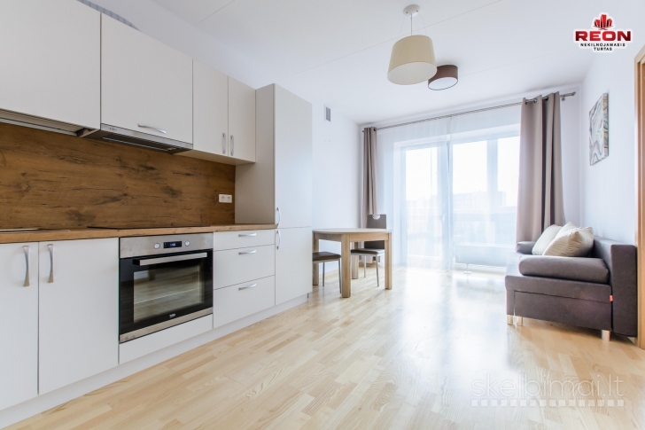 ĮRENGTAS 2 KAMBARIŲ BUTAS PAŠILAIČIUOSE SU AUTONOMINIU ŠILDYMU!